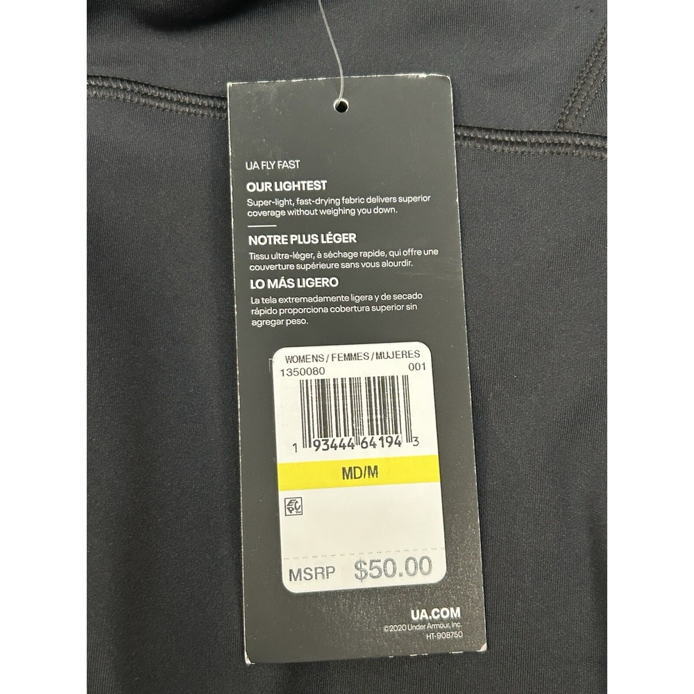 NWT Under Armour Womens Compression Pants Heat Gear Black Medium - Picture 4 of 11